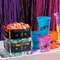 4E’s Novelty Cassette Tape Bucket Centerpiece (8 Pack) – Retro 80s Party Decorations, 90s Party Decor